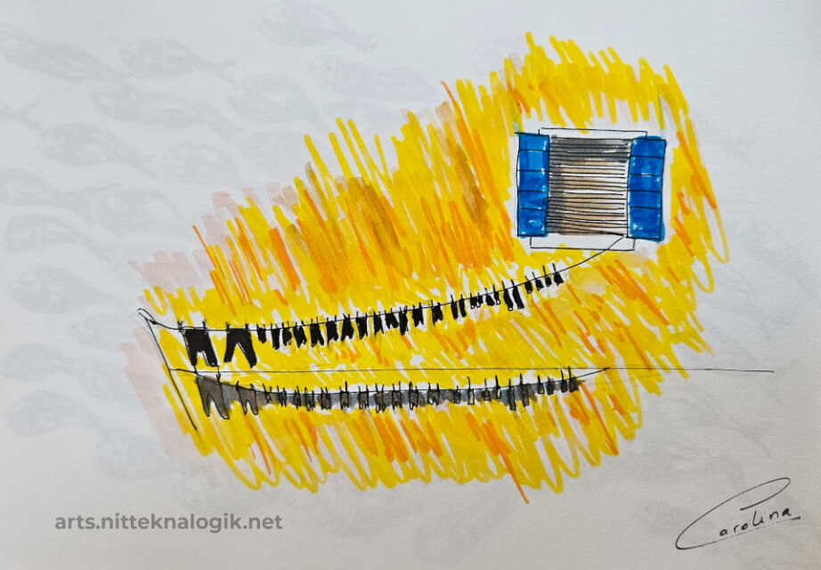 Cuando a la colada le da el sol