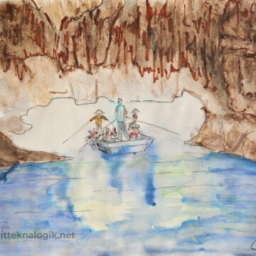 Tras la cueva aparecerá una maravilla