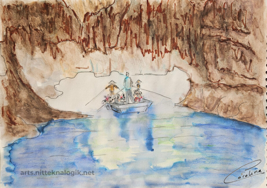 Tras la cueva aparecerá una maravilla